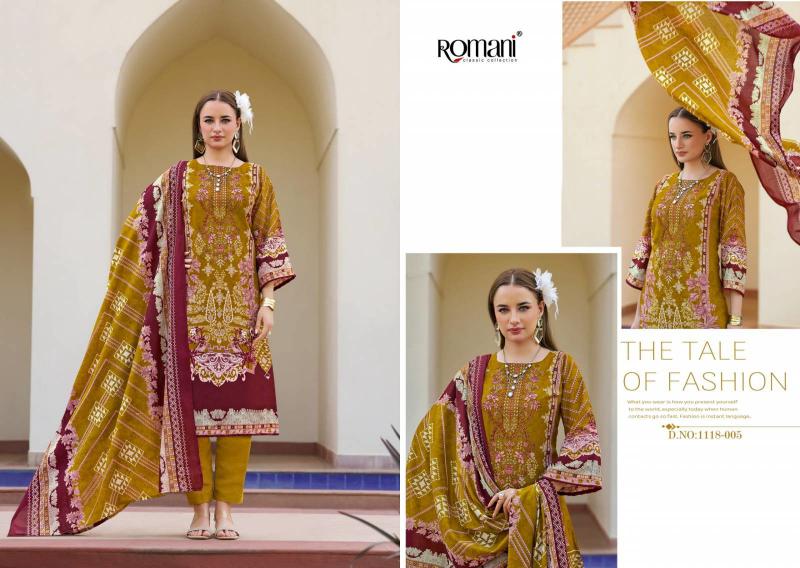 Romani Aarzu Vol 23 Catalog cotton dress materials wholesale india