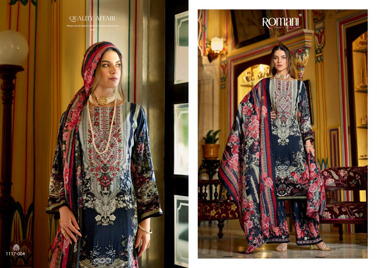 Romani Mahira vol 4 Catalog wholesale dealers for dress materials in chennai