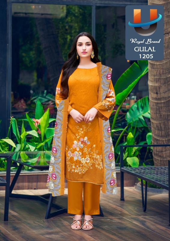Royal Gulal Vol 12 catalog ladies dress material wholesalers pune