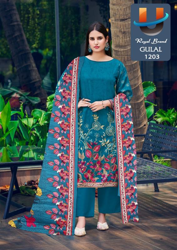 Royal Gulal Vol 12 catalog ladies dress material wholesalers pune