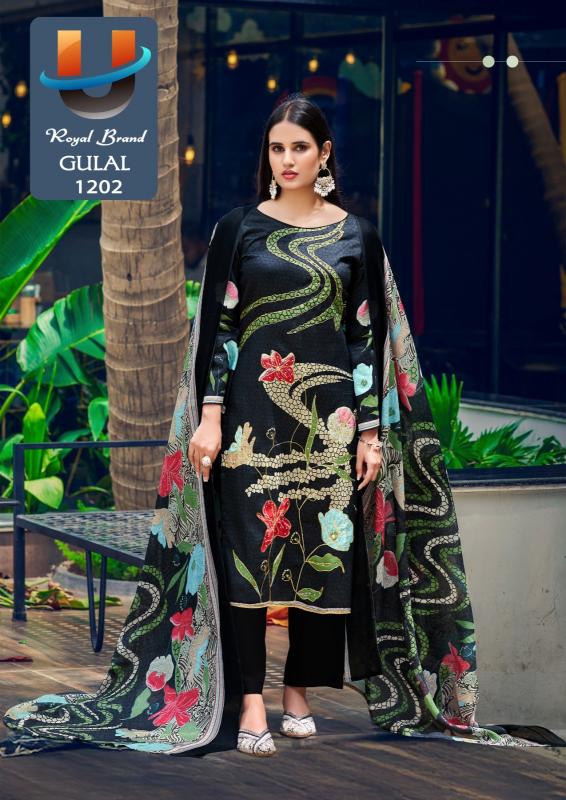 Royal Gulal Vol 12 catalog ladies dress material wholesalers pune