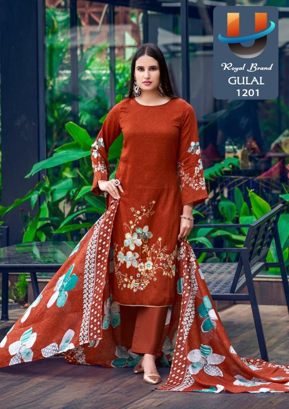 Royal Gulal Vol 12 catalog ladies dress material wholesalers pune