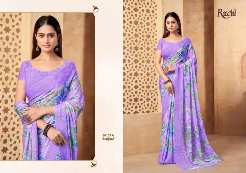 Ruchi Star Chiffon 216 catalog wholesale saree shops in surat