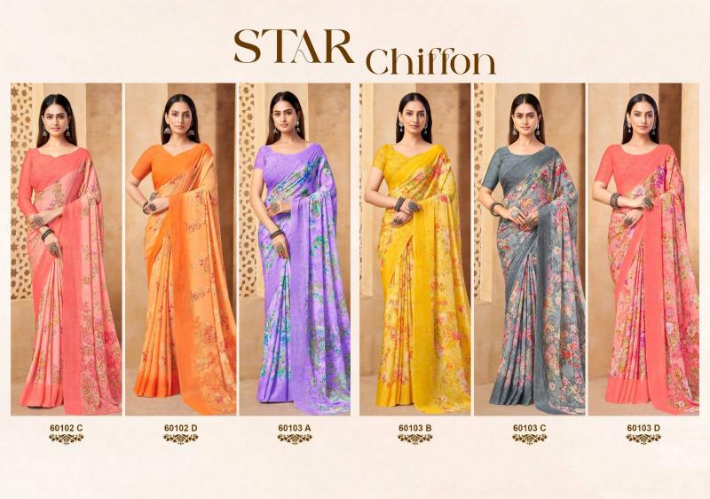 Ruchi Star Chiffon 216 catalog wholesale saree shops in surat