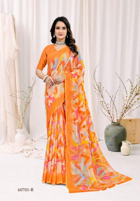 Ruchi Star Chiffon 222 catalog bulk saree wholesale