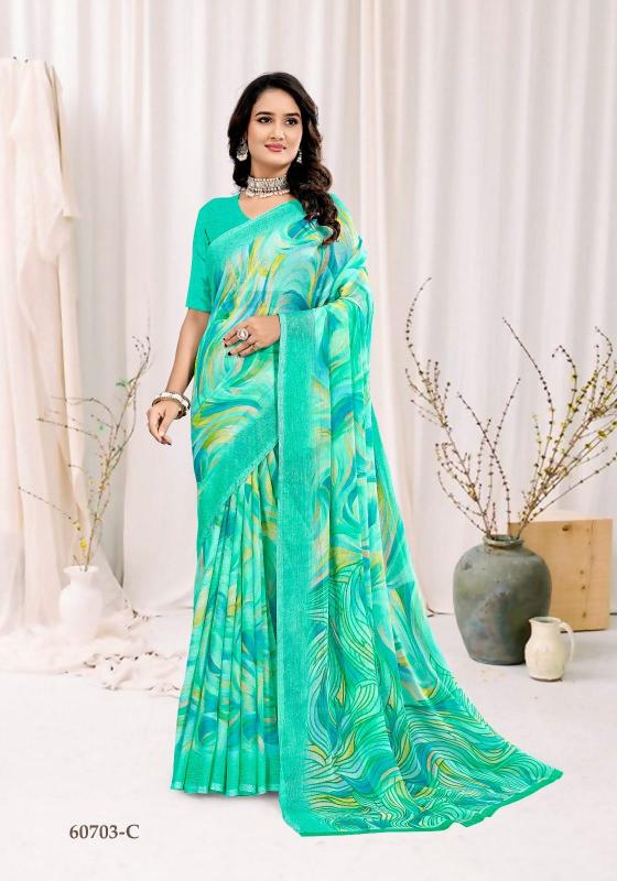 Ruchi Star Chiffon 222 catalog bulk saree wholesale