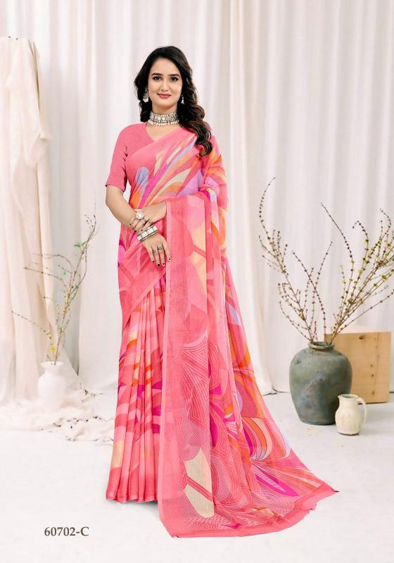 Ruchi Star Chiffon 222 catalog bulk saree wholesale