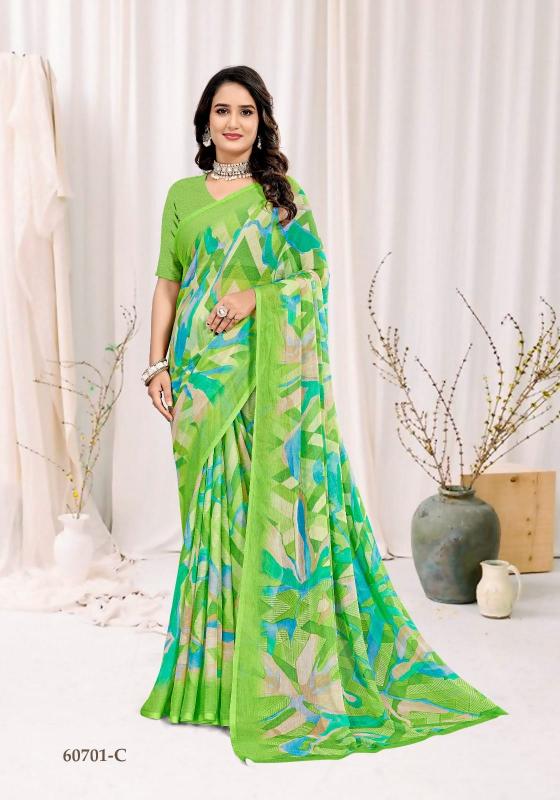 Ruchi Star Chiffon 222 catalog bulk saree wholesale