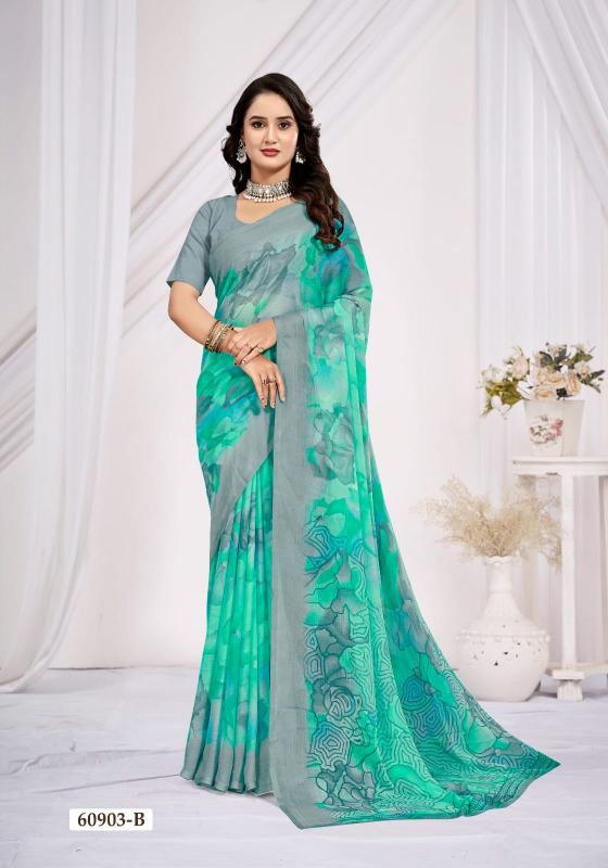 Ruchi Star Chiffon 223 catalog buy saree in bulk