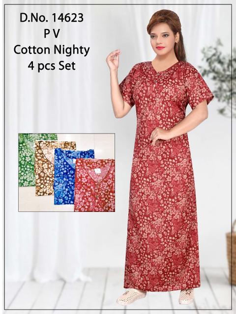 Sabella 14622 & 14623 cotton nighty 