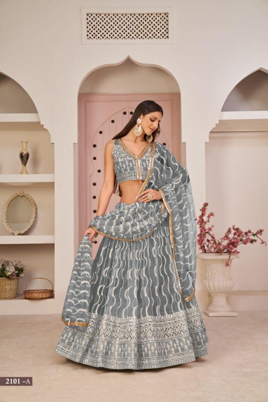 Sabella 2101 A-B-C catalog lehenga choli ebay india
