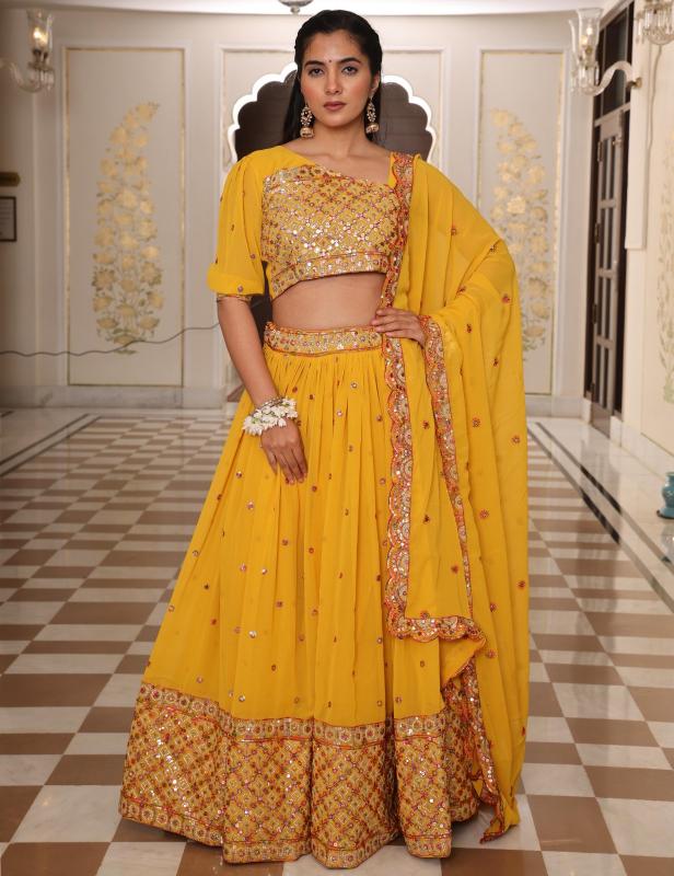 Sabella 356 vol 2 catalog yellow lehenga online shopping in india