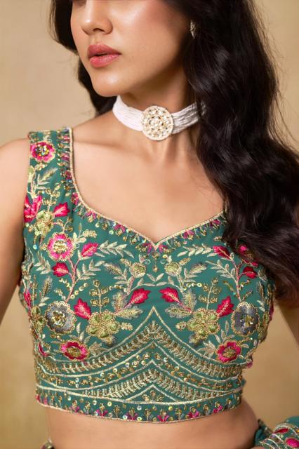Sabella 5134 Blue catalog lehenga choli online shopping low price in india