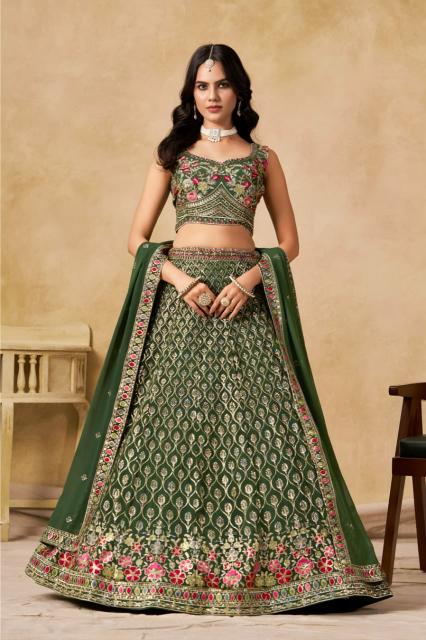 Sabella 5134 Green catalog lehenga choli sale in india