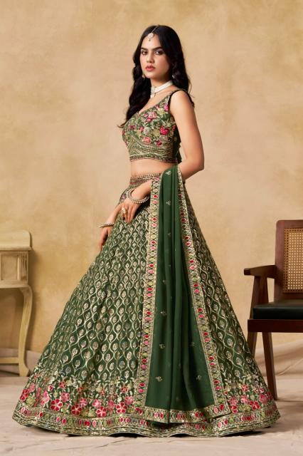 Sabella 5134 Green catalog lehenga choli sale in india