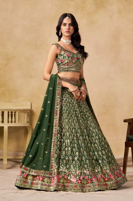 Sabella 5134 Green catalog lehenga choli sale in india
