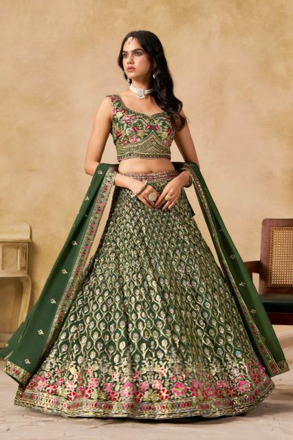 Sabella 5134 Green catalog lehenga choli sale in india