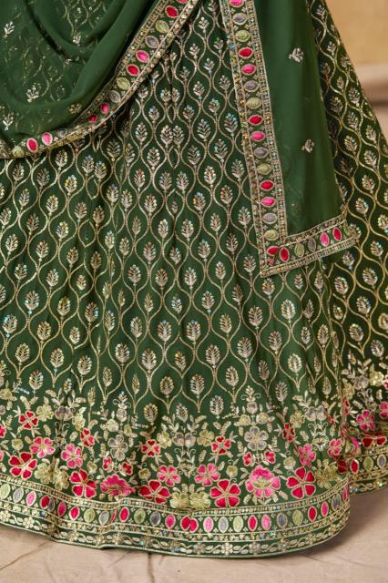 Sabella 5134 Green catalog lehenga choli sale in india