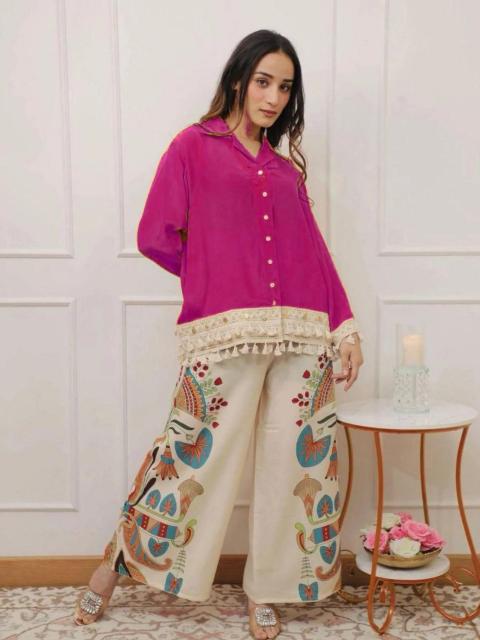 Sabella Cotton vol 13 catalog indo western cord set