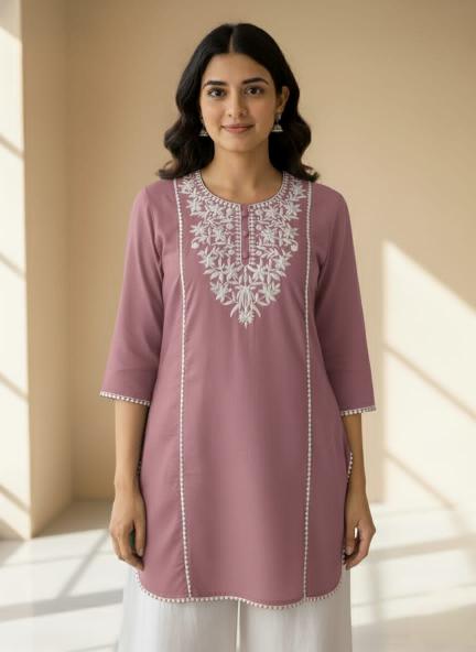 Sabella Heavy roman silk catalog wholesale short kurtis
