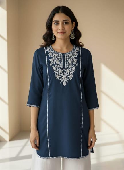 Sabella Heavy roman silk catalog wholesale short kurtis