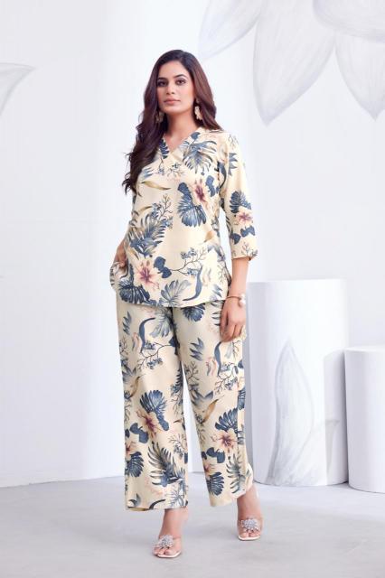 Sabella Slub Cotton vol 2 catalog quad co ord sets dress