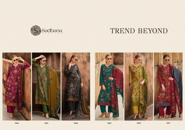 Sadhana Fashion Trend Beyond catalog salwar kameez dress materials wholesale