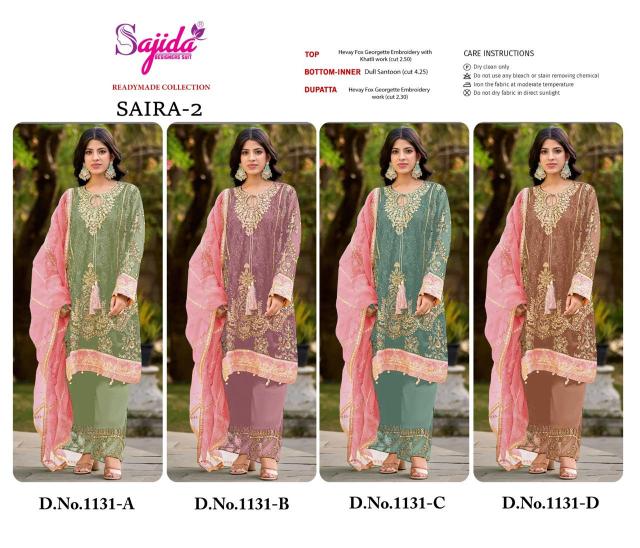 Sajida Saira Vol 2 catalog pakistani suits wholesale