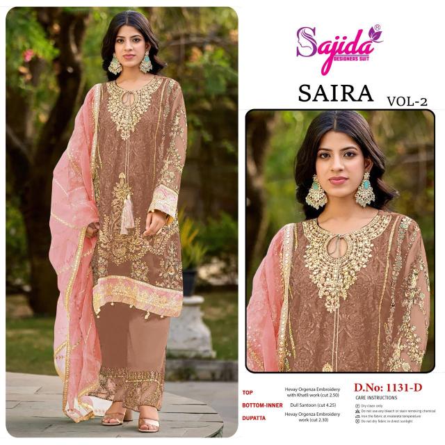 Sajida Saira Vol 2 catalog pakistani suits wholesale