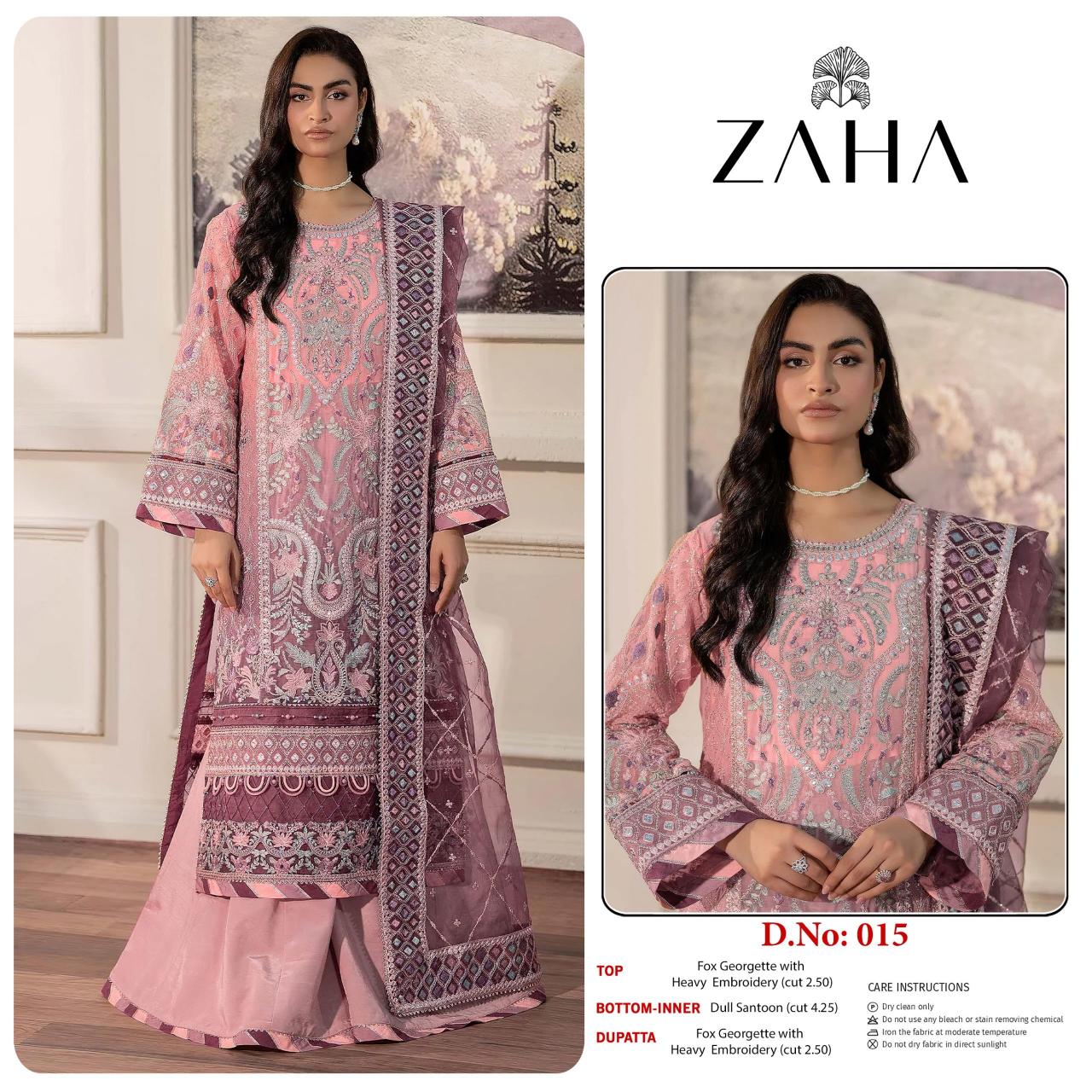 Sajida Zaha catalog pakistani suits bandra