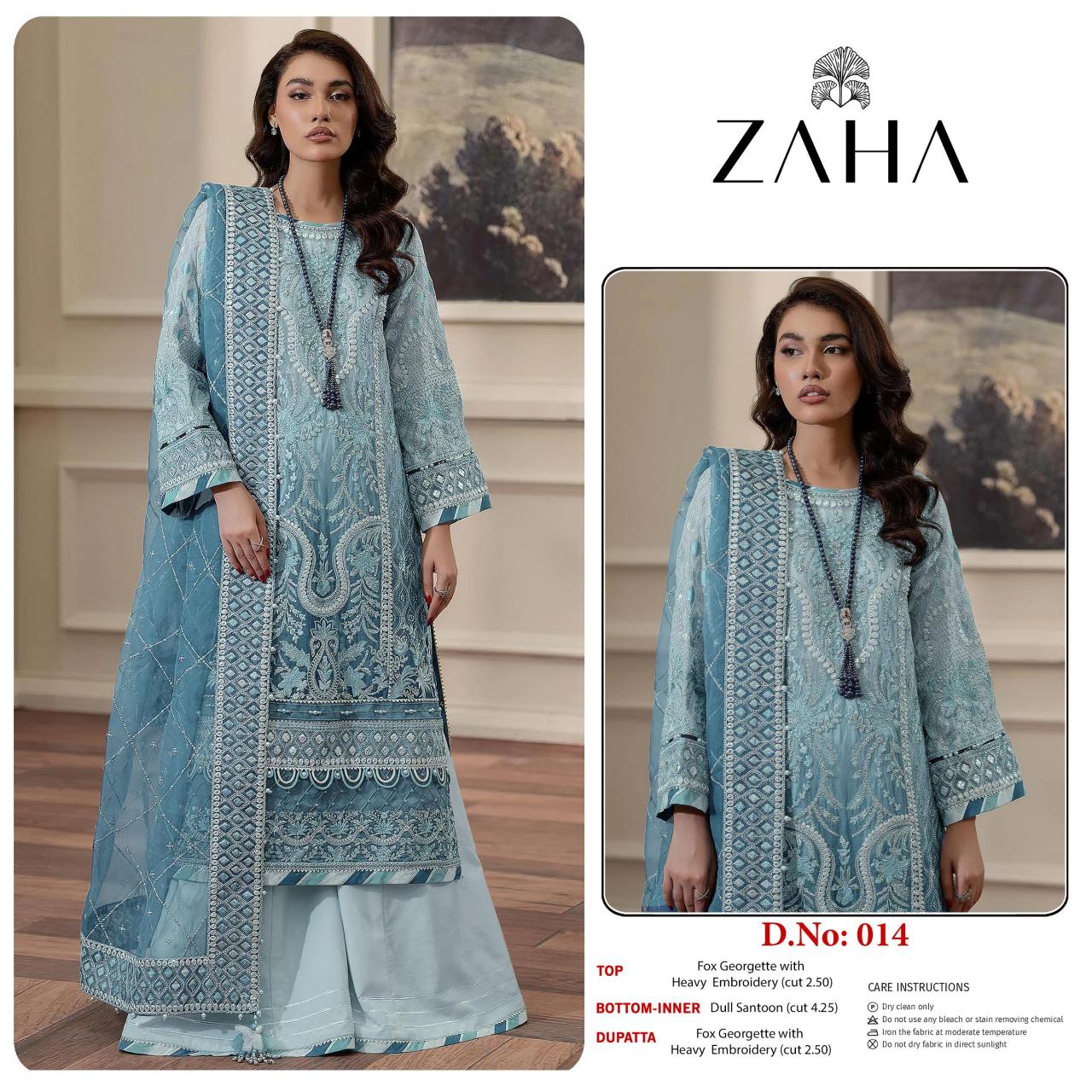 Sajida Zaha catalog pakistani suits bandra