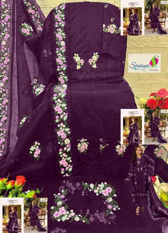 Saniya 7164 catalog pakistani suits wholesalers in chandni chowk
