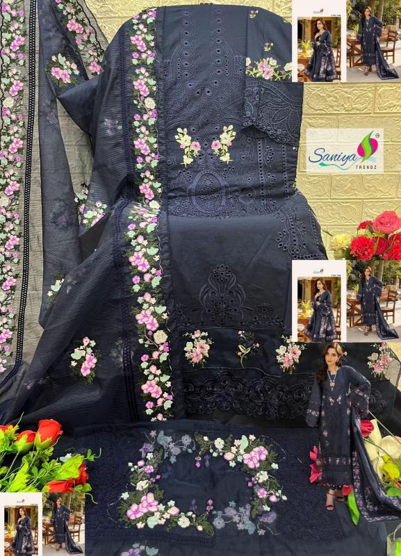 Saniya 7164 catalog pakistani suits wholesalers in chandni chowk