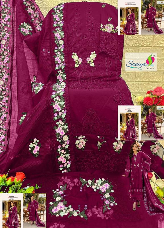 Saniya 7164 catalog pakistani suits wholesalers in chandni chowk