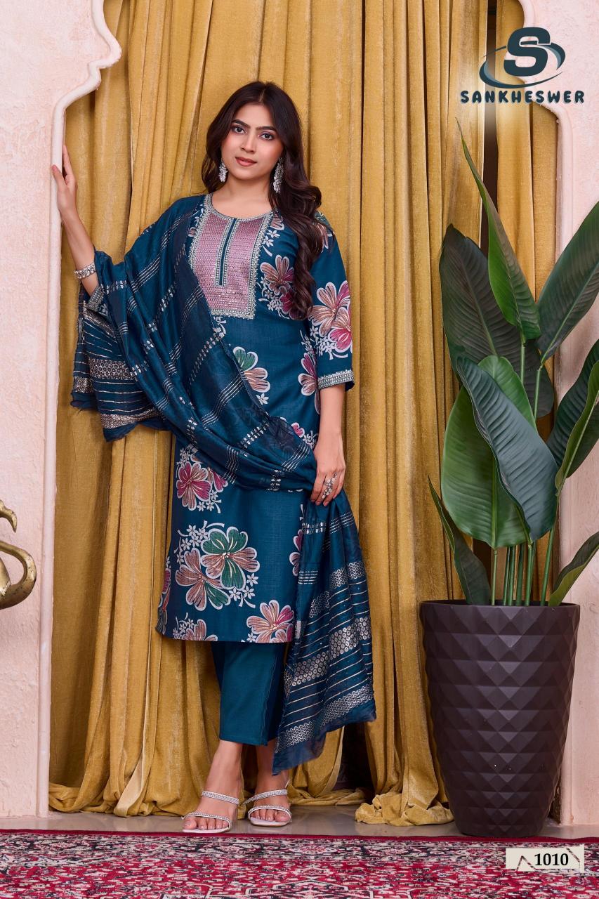 Sankheswer Sufiyana Vol 1 catalog branded kurtis wholesale in kolkata