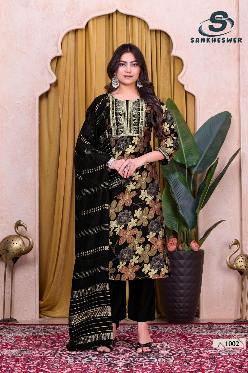 Sankheswer Sufiyana Vol 1 catalog branded kurtis wholesale in kolkata