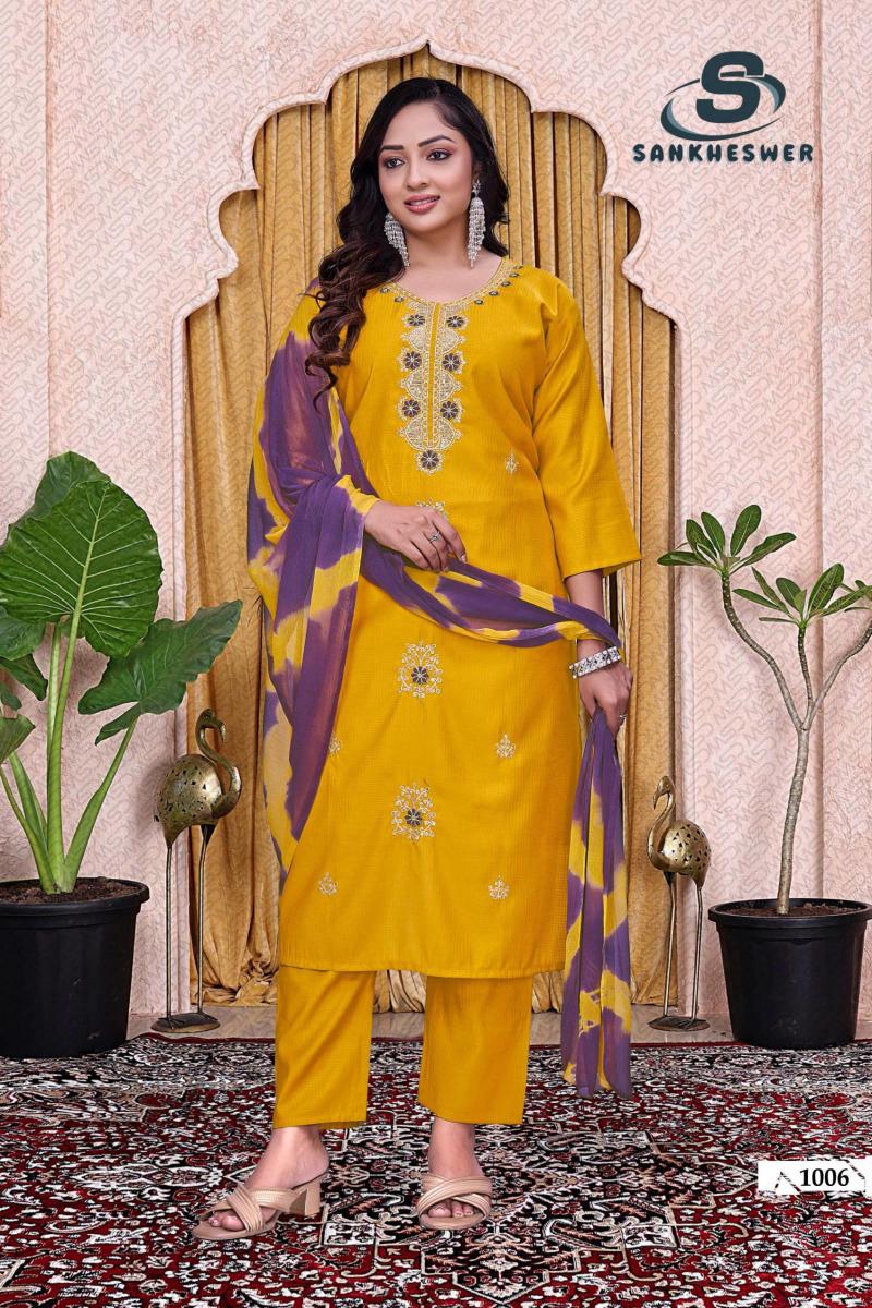 Sankheswer Sufy Vol 3 catalog designer kurtis wholesalers kolkata
