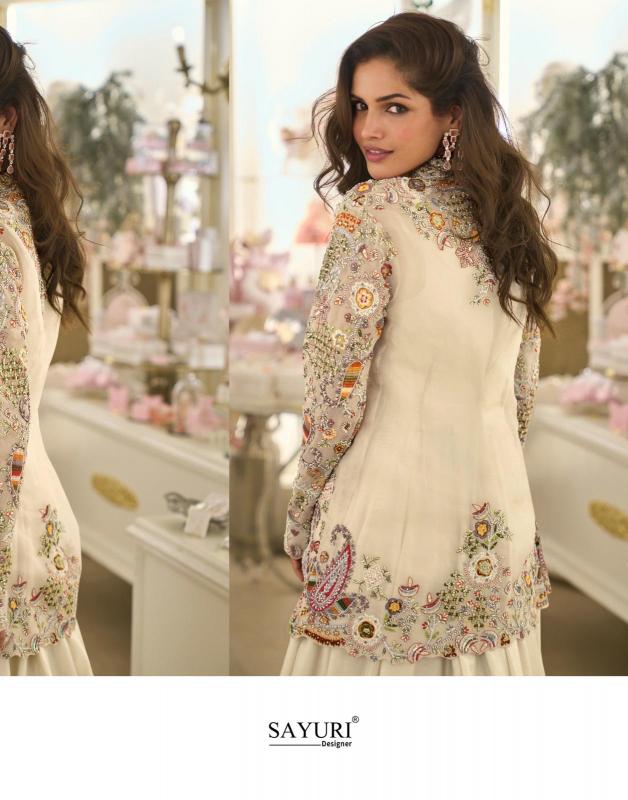 Sayuri Belina catalog Festival Wear Embroidered Gown with jacket