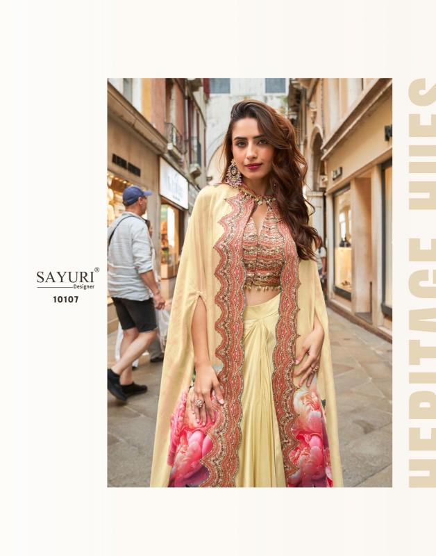 Sayuri Florance catalog Handwork Blouse Dhoti And Jacket wholesale