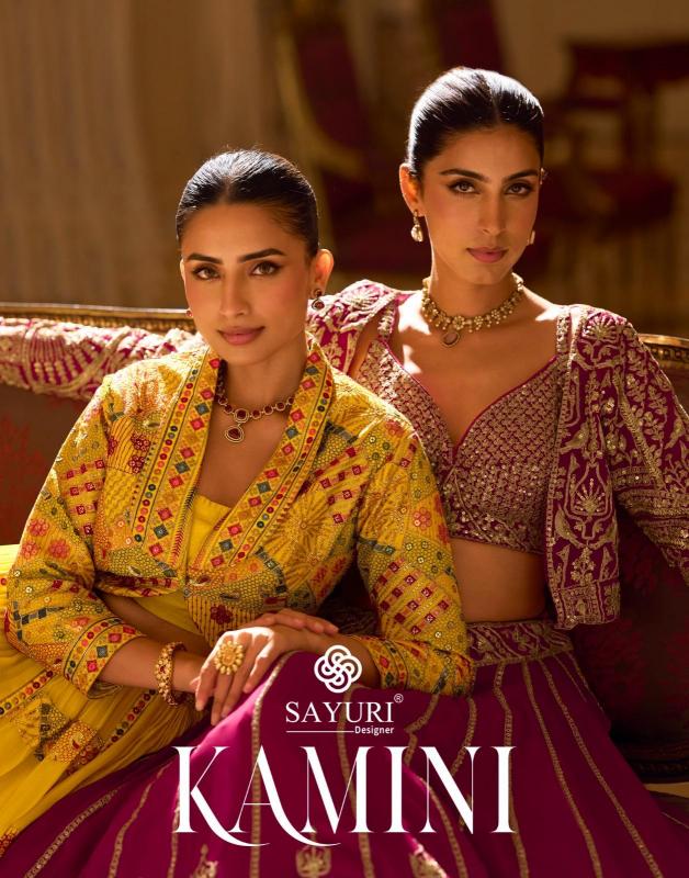 Sayuri Kamini catalog lehenga choli for girls in india