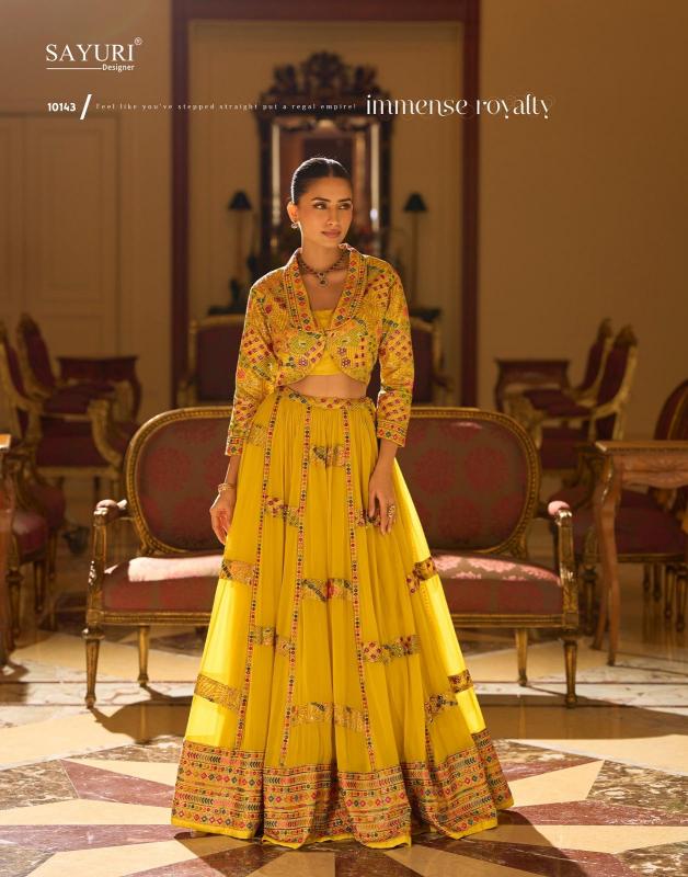 Sayuri Kamini catalog lehenga choli for girls in india