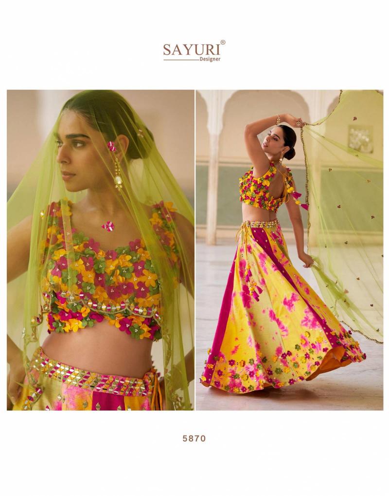 Sayuri Qayaamat catalog lehenga choli online india shopping