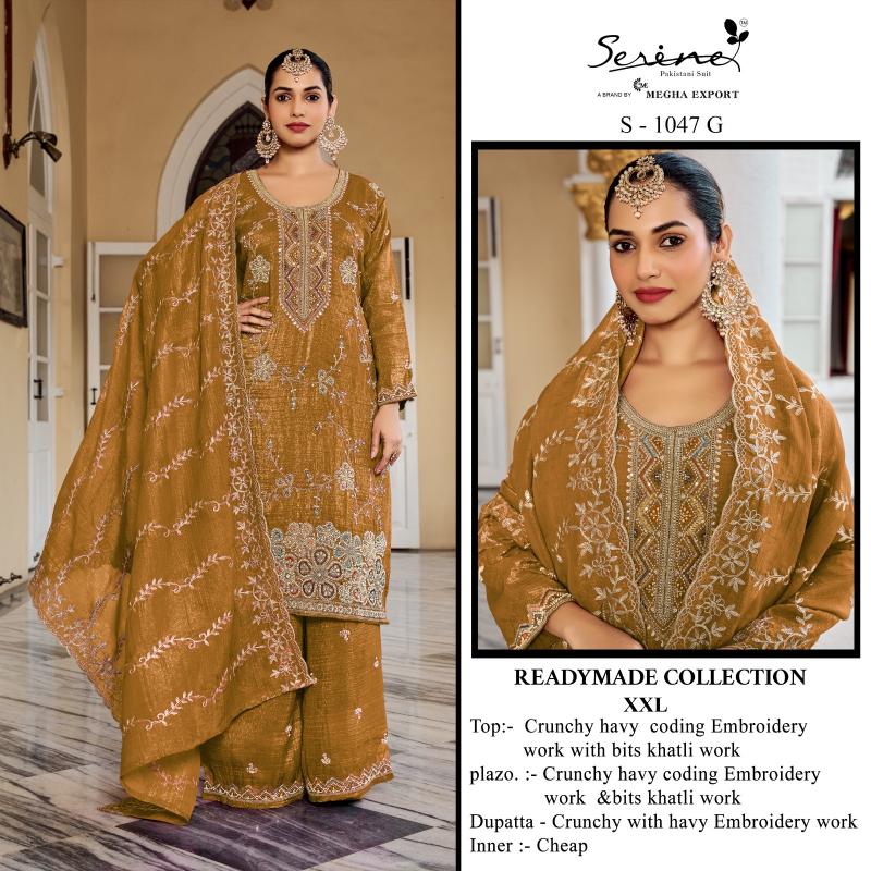 Serine S 1047 catalog pakistani suits 2025 uk