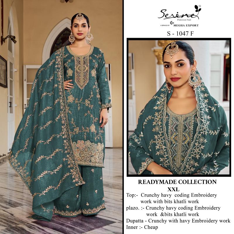 Serine S 1047 catalog pakistani suits 2025 uk