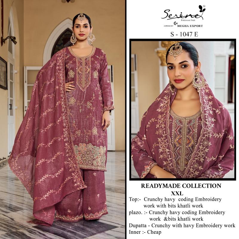 Serine S 1047 catalog pakistani suits 2025 uk