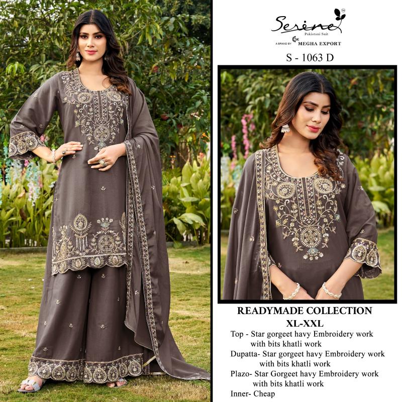 Serine S 1063 catalog pakistani suits wholesalers