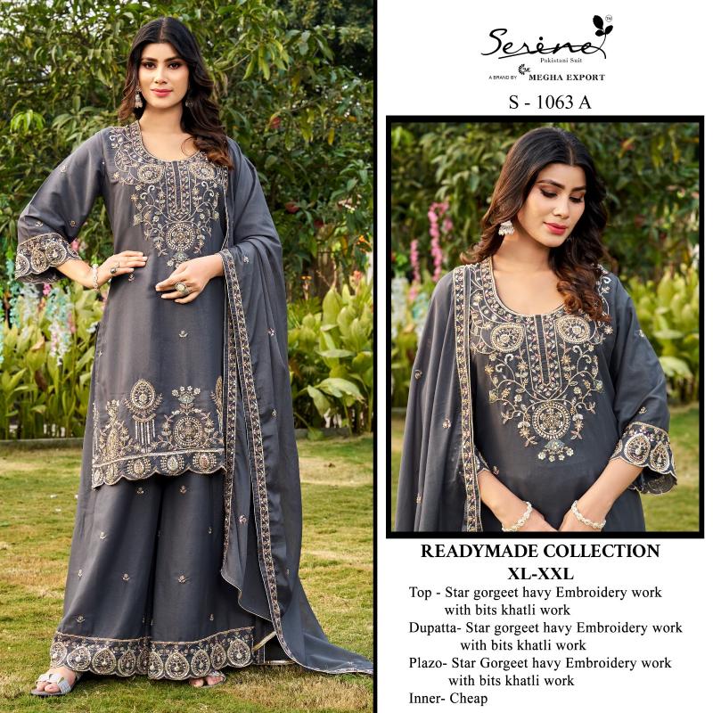 Serine S 1063 catalog pakistani suits wholesalers