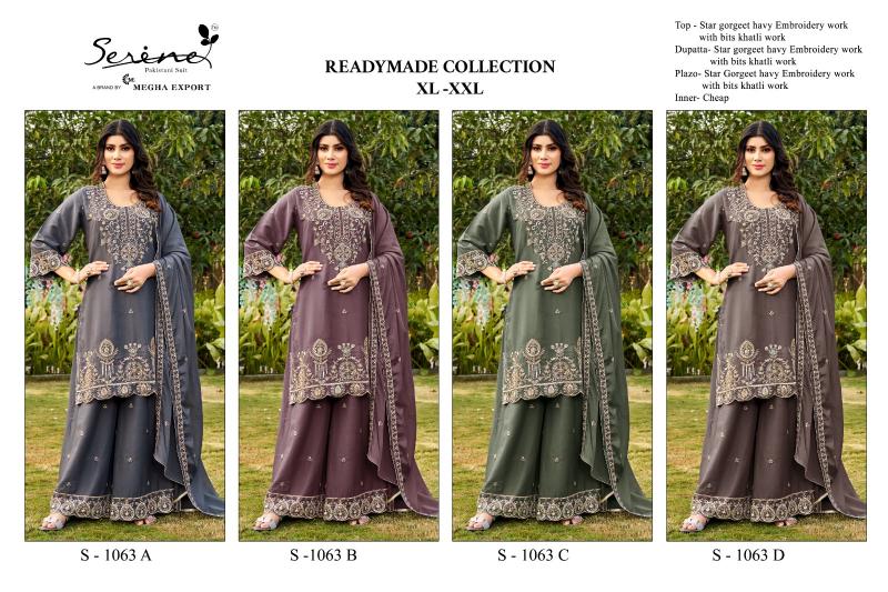 Serine S 1063 catalog pakistani suits wholesalers