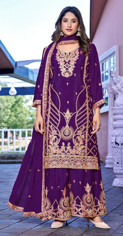 Serine S 1074 catalog pakistani salwar suit maroon