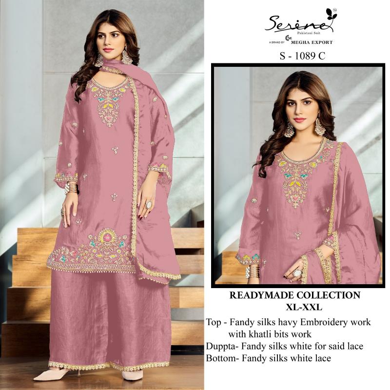 Serine S 1089 catalog pakistani suit hole wholesale market